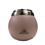 CUIA PARA MATE DE ACO INOXIDAVEL FORTEZA CLASSIC ROSE GOLD 210ML FZ-M21R