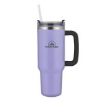 JARRA TERMICA DE ACO INOXIDAVEL FORTEZA FLIP STRAW ROXO 1.2L FZ-S120P