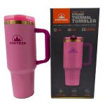 GARRAFA TERMICA FLIP FORTEZA LINEA GOLD MAUVE 1.2L FZST120M