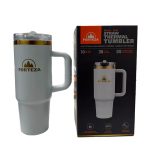 GARRAFA TERMICA FORTEZA LINEA GOLD WHITE 900ML FZST90W