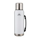 GARRAFA TERMICA DE ACO INOXIDAVEL FORTEZA CLASSIC THERMO BRANCO 1L FZ-T10W