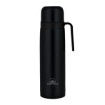 GARRAFA TERMICA DE ACO INOXIDAVEL FORTEZA PRETO 1L FZTR10K