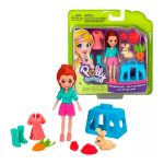 BONECA MATTEL POLLY POCKET LILA E SEU COELHINHO GDM11 LILA ET SON LAPIN