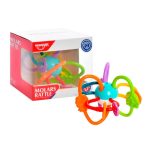 BRINQUEDO CHOCALHO MORDEDOR PRO PARA BEBE MATERIAL SILICONA MARCA HUANGER