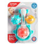 BRINQEUDO HUANGER JOGO DE PESCA PARA BANHO DO BEBE HE0227