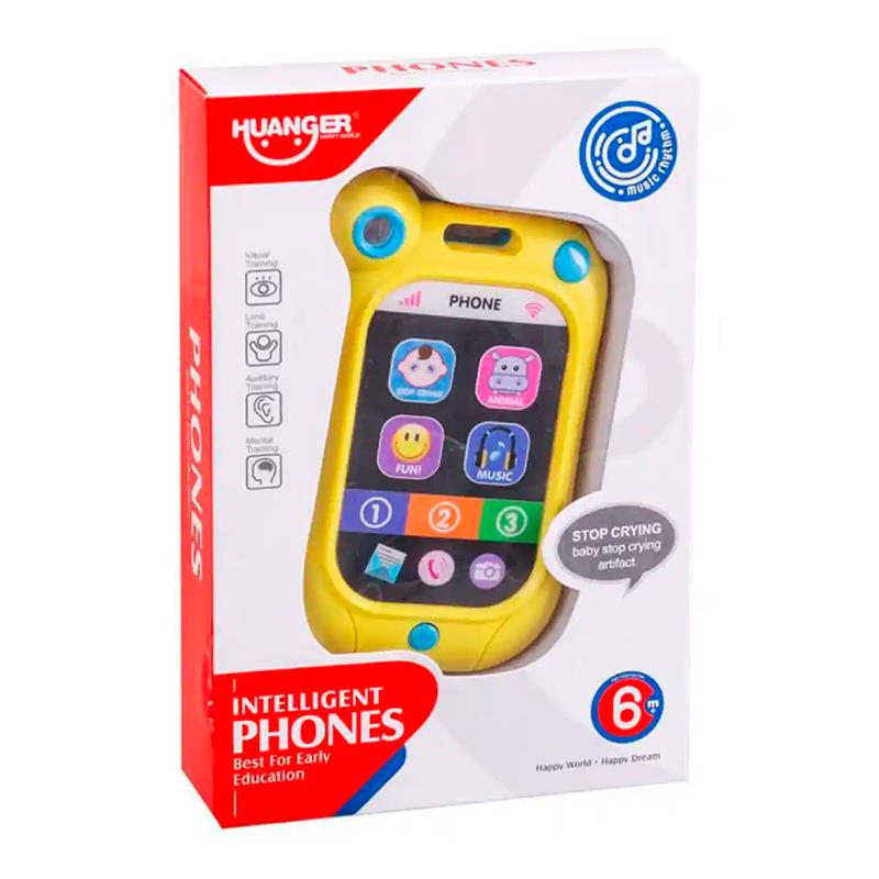 BRINQUEDO HUANGER SMARTPHONE MUSICAL HE0508
