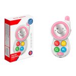 BRINQUEDO HUANGER CELULAR MUSICAL HE0513 ROSA