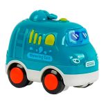 CARRINHO MUSICAL HUANGER CAMINHAO PIPA HE0537F AZUL