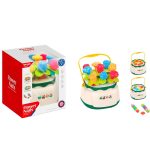 QUEBRA CABECA HUANGER COM CESTA DE FLORES HE8033