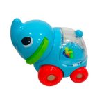 CARRINHO ELEFANTE DE ARRASTAR HE8056 CINZA