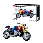 BRINQUEDO SLUBAN BLOCOS DE CONSTRUCAO DE PLASTICO 197 PECAS M38B0958 MOTOCICLETA