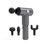 MASSAGEADOR MEDISANA EM FORMA DE PISTOLA COM 4 CABECAS 3 NIVEIS DE VELOCIDADE MG500