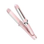 CHAPINHA E MODELADORA DE CACHOS HTC ALLURE COM FIO MODELO ROSA 220V JK-7050