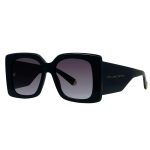 OCULOS DE SOL FEMININO CELINE 3 DOTS MASK TAM 60 12 145 C/ESTOJO SC40092I PRETO TARTARUGA CINZA GRADIENTE