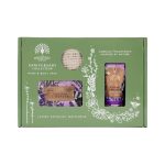 KIT CHRISTINA MAY CREME DE MAOS 75ML SABONETE EM BARRA 190G SACO DE SISAL ENGLISH LAVENDER